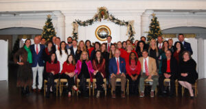 Holiday picture of the Simpson & McCrady team